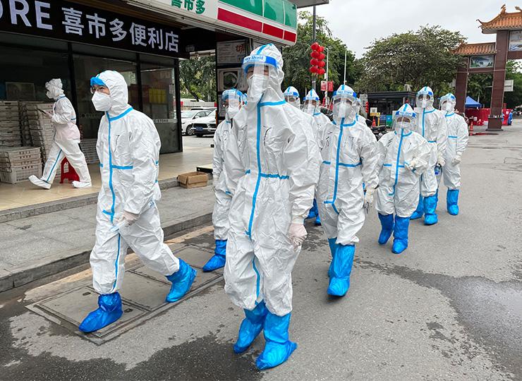 集团党员助力广州疫情封控区，筑牢抗疫“长城”